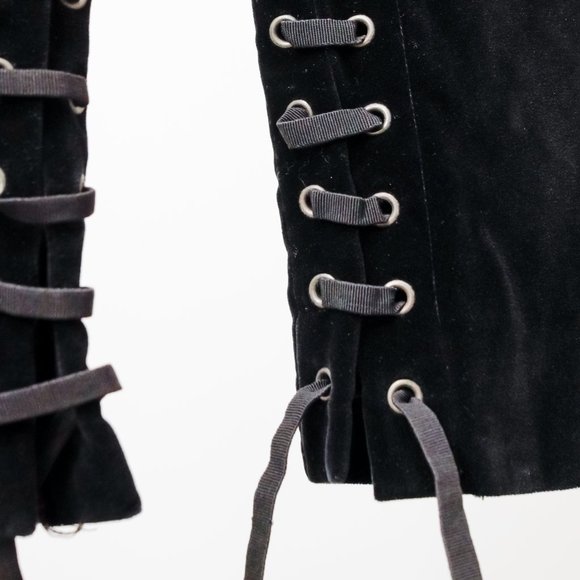 Yves Saint Laurent Rive Gauche Velvet Pants - Picture 7 of 10